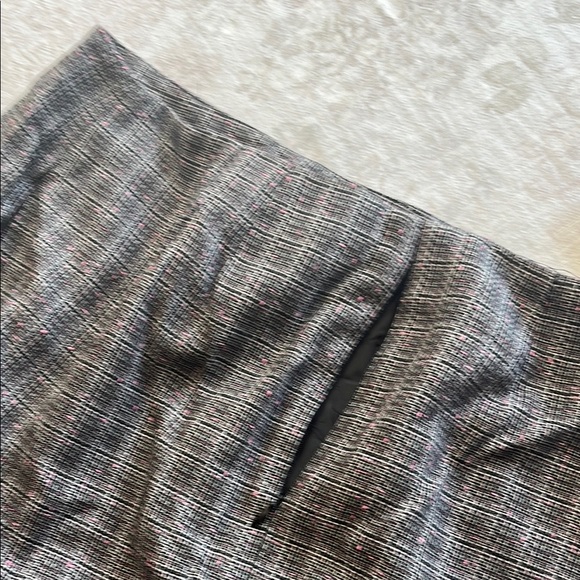 Vintage Norton McNaughton Gray Pink Blazer Matching 2 Piece Suit with Skirt - Picture 12 of 12